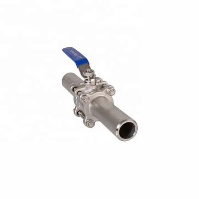 1000WOG PN16-PN64 hefboom met vergrendeling met handmatige verlenging Butt gelast kogelklep Q61F