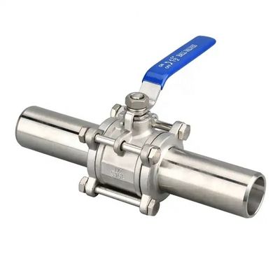 1000WOG PN16-PN64 hefboom met vergrendeling met handmatige verlenging Butt gelast kogelklep Q61F