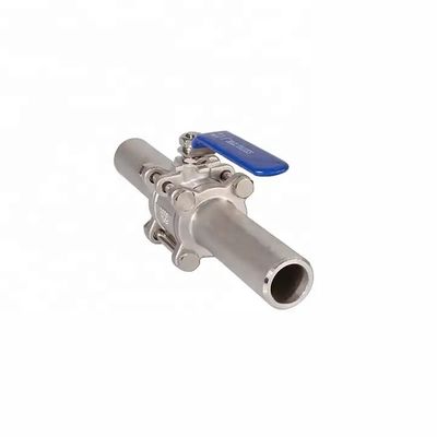 1000WOG PN16-PN64 hefboom met vergrendeling met handmatige verlenging Butt gelast kogelklep Q61F
