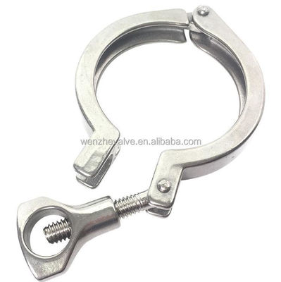 304 Sanitaire single-pin heavy duty klem De beste keuze voor de verwerking van dranken