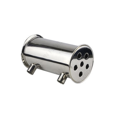 Cylindrische kopcode roestvrij staal 304 316 Tri-clamp deflegmator refluxcondensator