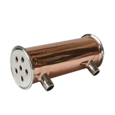 Cylindrische kopcode roestvrij staal 304 316 Tri-clamp deflegmator refluxcondensator