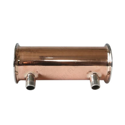 Cylindrische kopcode roestvrij staal 304 316 Tri-clamp deflegmator refluxcondensator