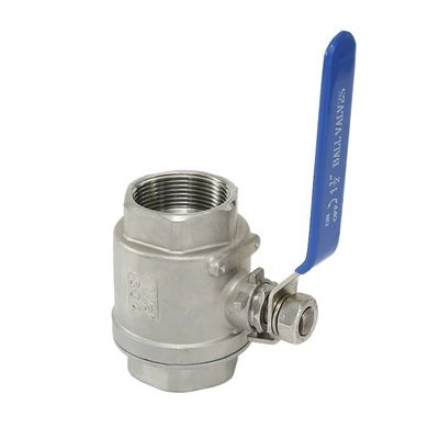 Cylindrische kopcode 2 stuk kogelklep 3A DIN NPT BSPT BSPP 1-1/4