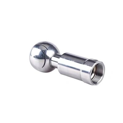 WZ SS 304 316 316L Tri Clamp Sanitaire slangverbinding met 360 roterende reinigingsbal