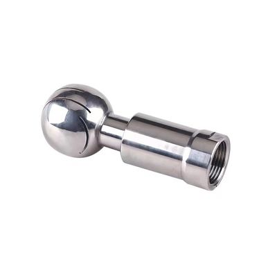 WZ SS 304 316 316L Tri Clamp Sanitaire slangverbinding met 360 roterende reinigingsbal