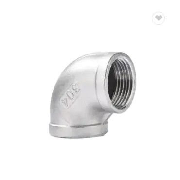 201 304 Roestvrij staal cilindrische kop code 90/45 deg Elbow Pipe Fittings