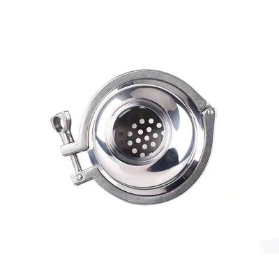 Cylindrische kopcode roestvrij staal 316 304 hygiënisch tri-clampbalfilter voor WZ SS