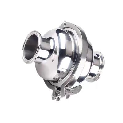 Cylindrische kopcode roestvrij staal 316 304 hygiënisch tri-clampbalfilter voor WZ SS