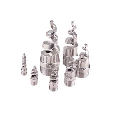 1/4"-2" roestvrij staal 316SS Full Cone Spiral Nozzle voor precieze giettoepassingen