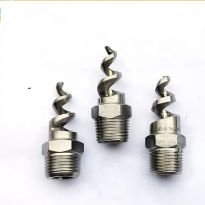 1/4"-2" roestvrij staal 316SS Full Cone Spiral Nozzle voor precieze giettoepassingen
