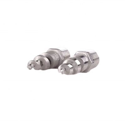 1/4"-2" roestvrij staal 316SS Full Cone Spiral Nozzle voor precieze giettoepassingen