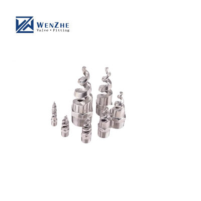 1/4"-2" roestvrij staal 316SS Full Cone Spiral Nozzle voor precieze giettoepassingen