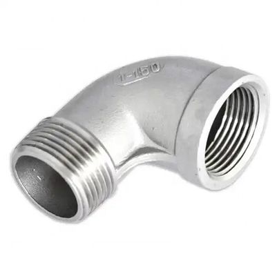 Ruiten van roestvrij staal 304 316 90 graden met draad voor ellebogenbuizen voor sanitair