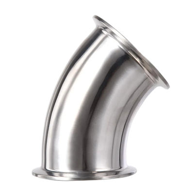 WZ ISO Standard Size 4 Way Elbow Pipe Fitting in roestvrij staal 304/316 voor sanitaire gebruik