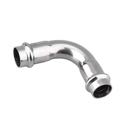 WZ Op maat gemaakte ondersteuning OEM roestvrij staal 304 316 Press Fittings voor loodgietersystemen