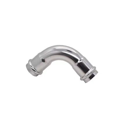 WZ Op maat gemaakte ondersteuning OEM roestvrij staal 304 316 Press Fittings voor loodgietersystemen
