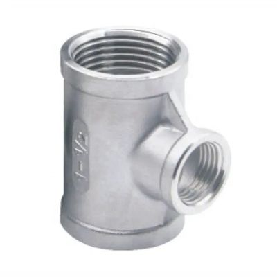 Roestvrijstalen fittingen Connectorverbinding NPT BSPT Verloopstuk T-stuk Kruis Conische Unie M/F