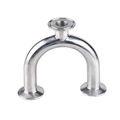 SS304/316L Gepolijste U-type klemband voor sanitaire buisverbindingen in de zuivelindustrie