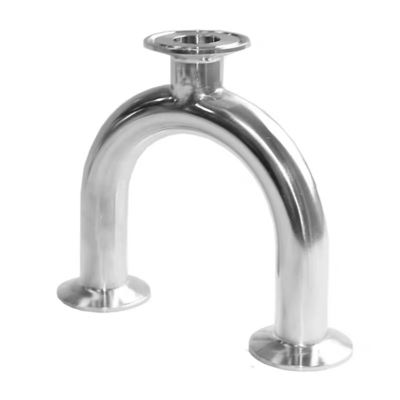 SS304/316L Gepolijste U-type klemband voor sanitaire buisverbindingen in de zuivelindustrie