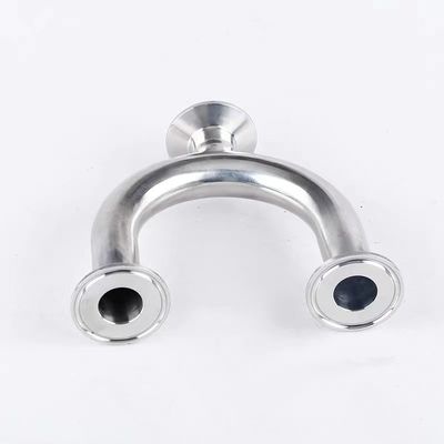 SS304/316L Gepolijste U-type klemband voor sanitaire buisverbindingen in de zuivelindustrie