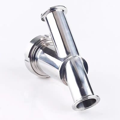 Sanitair 304 316L roestvrij staal Y-type zeeffilter met DIN SMS SUS 3A-aansluiting