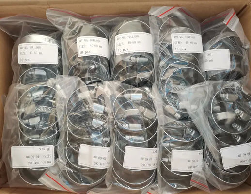 Lasverbinding Duitse type slangklem en wormklem van roestvrij staal 201