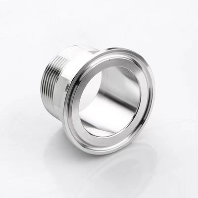 Gelijke roestvrij staal 304 Mannelijke draad Hex Ferrule Pipe Fittings Hex Adapter