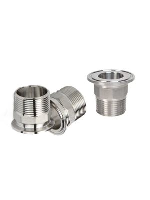 Gelijke roestvrij staal 304 Mannelijke draad Hex Ferrule Pipe Fittings Hex Adapter