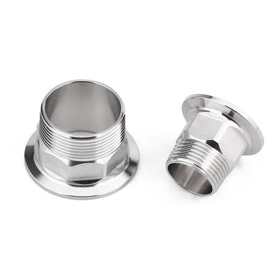 Gelijke roestvrij staal 304 Mannelijke draad Hex Ferrule Pipe Fittings Hex Adapter