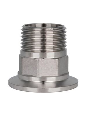 Gelijke roestvrij staal 304 Mannelijke draad Hex Ferrule Pipe Fittings Hex Adapter