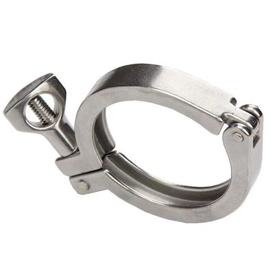 CLAMP Connection Sanitary Stainless SS304 SS316L Tri Clamp Single Pin voor OEM-ondersteuning