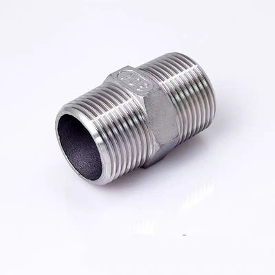 Op maat gemaakte ondersteuning ODM Giet van roestvrij staal 316 BSP/NPT Hex Reducing Nipple