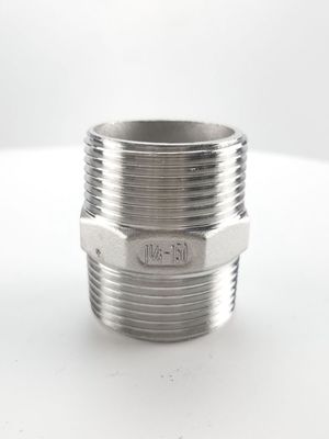 Op maat gemaakte ondersteuning ODM Giet van roestvrij staal 316 BSP/NPT Hex Reducing Nipple