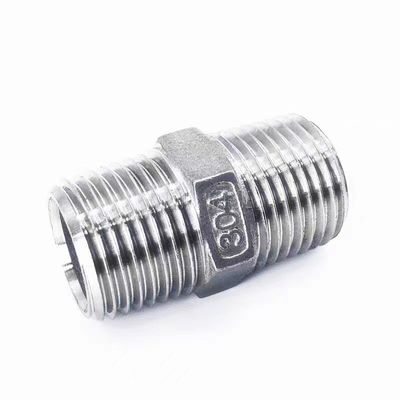 Op maat gemaakte ondersteuning ODM Giet van roestvrij staal 316 BSP/NPT Hex Reducing Nipple