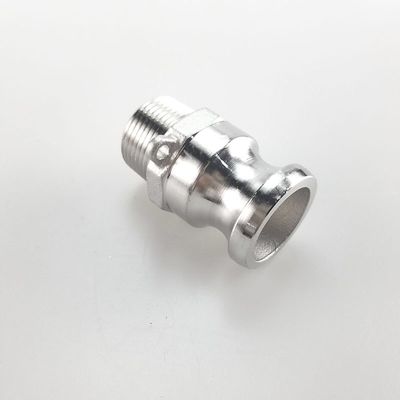 Roestvrij staal 304 316 Camlock snelkoppelingen type F BSPT NPT met draad voor gelijke afmetingen