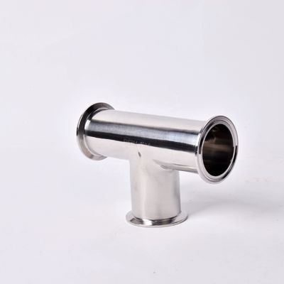 Gepersonaliseerde Lasverbinding Gepolijst SS304/316L Sanitaire Inrichtingen Geklemd Verminder Tee