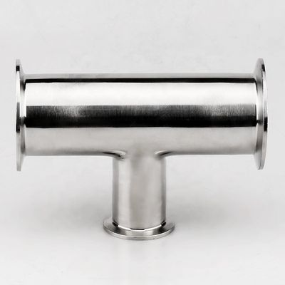 Gepersonaliseerde Lasverbinding Gepolijst SS304/316L Sanitaire Inrichtingen Geklemd Verminder Tee