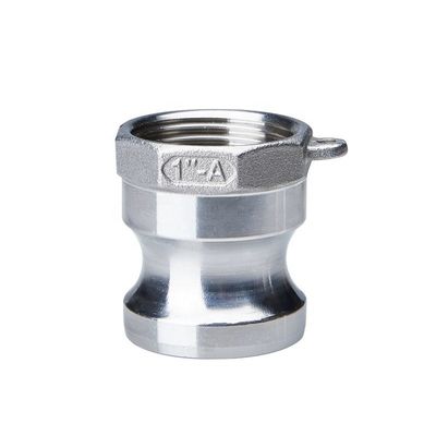 SS 304 316 Camlock Quick Connectors voor watergas olie NPT BSP 1/4"-4" Round Head Code