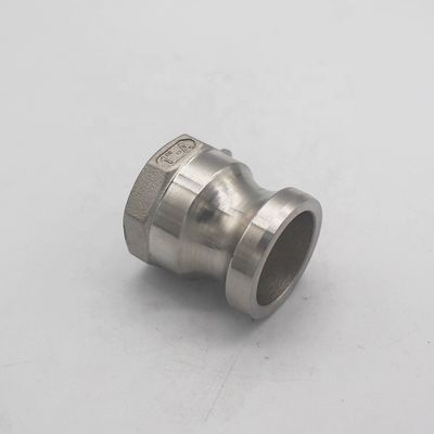 SS 304 316 Camlock Quick Connectors voor watergas olie NPT BSP 1/4"-4" Round Head Code