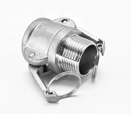 Op maat gemaakte SS304 316L Type B Camlock Quick Connectors voor watergas olie NPT BSP 1/4"-4
