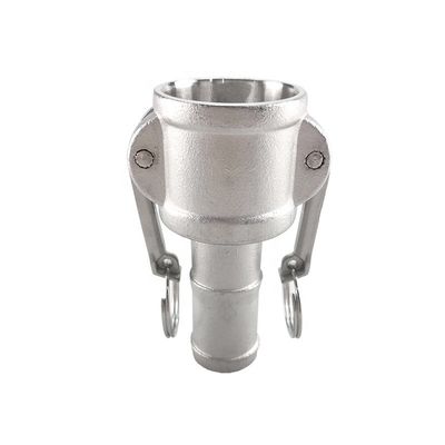 Op maat gemaakte SS304 316L Type C Camlock Quick Connectors voor watergas olie NPT BSP 1/4"-4