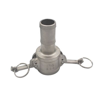 Op maat gemaakte SS304 316L Type C Camlock Quick Connectors voor watergas olie NPT BSP 1/4"-4