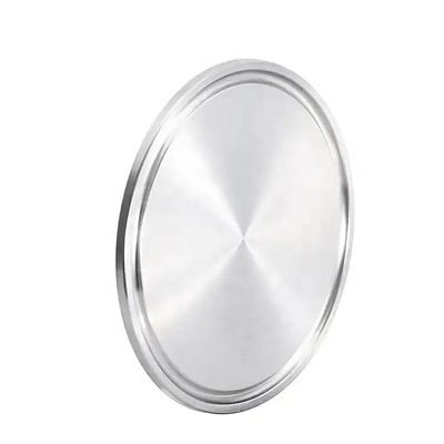 Gepersonaliseerde blinde plaat 316 roestvrij staal sanitaire Chuck Clamp Plug Pipe Plug