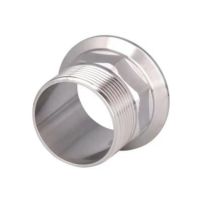 Sanitair roestvrij staal SS304/SS316L Tri Clamp Hex Nipple Thread Ferrule