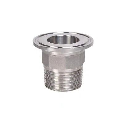 Sanitair roestvrij staal SS304/SS316L Tri Clamp Hex Nipple Thread Ferrule