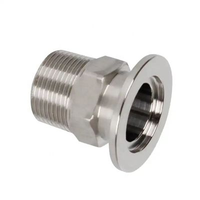 Sanitair roestvrij staal SS304/SS316L Tri Clamp Hex Nipple Thread Ferrule
