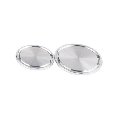3/4''--12.0'' gelijk grootte sanitaire roestvrijstalen buis snelle blinde plaat voor 304 316L