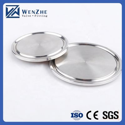 3/4''--12.0'' gelijk grootte sanitaire roestvrijstalen buis snelle blinde plaat voor 304 316L