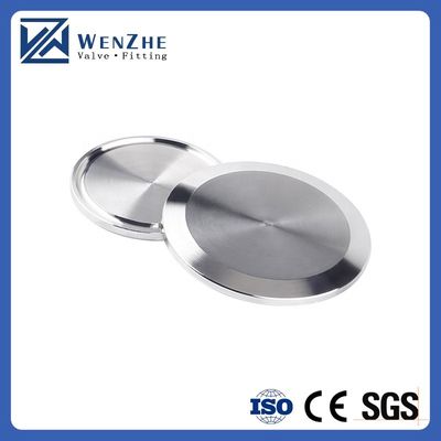 3/4''--12.0'' gelijk grootte sanitaire roestvrijstalen buis snelle blinde plaat voor 304 316L